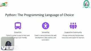 Introduction to Python Problem Solving Using Python SNS Institutions