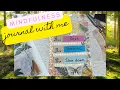 How to Practice Mindfulness While Creating a Mini Journal
