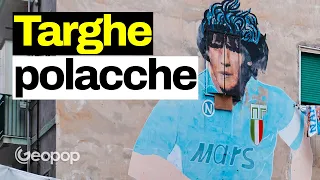 La spiegazione del meccanismo delle targhe polacche a Napoli