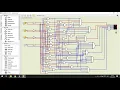 SimulIDE - BCD-to-7Seg Logic Circuit