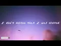 James Arthur - Empty Space (Lyrics)