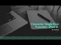 Character Single Row Function Part 1 UPPER LOWER INITCAP CONCAT LENGTH SQL 14