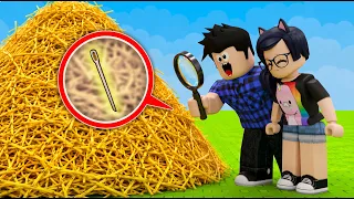 TEMOS QUE ACHAR UMA AGULHA NO PALHEIRO | Roblox Busca pela Agulha