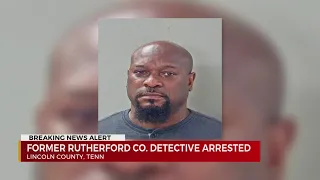Former Rutherford County detective arrested