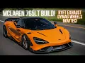 Building The Ultimate McLaren 765LT RYFT Exhaust DYMAG Carbon Wheels And Novitec Lowering Kit