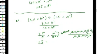 Dimensional Analysis with Scientific notation