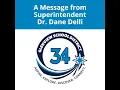 Welcome Back Message Superintendent 2020-2021