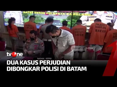 Polisi Bongkar Kasus Perjudian di Kepri, Tujuh Orang Berhasil Ditangkap