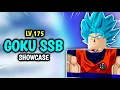Lv 175 Goku SSB Aqua Koku - Showcase All Star Tower Defense