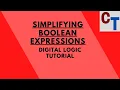 Simplifying Boolean Expressions Digital Logic Tutorial