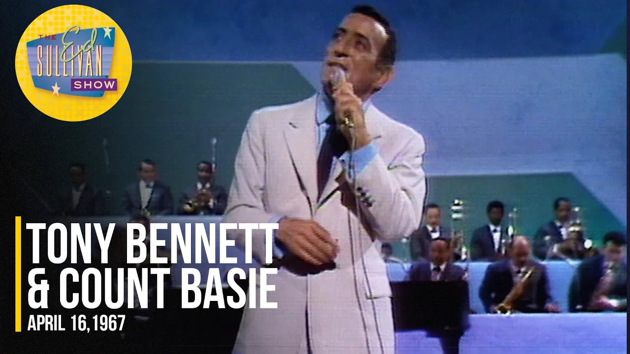 Tony Bennett & Count Basie "Don't Get Around Much Anymore" on The Ed Sullivan Show