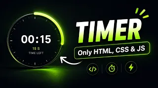 Stopwatch Using HTML CSS JavaScript Real-Time Timer Project for Beginners