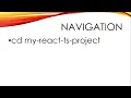 Setup React Vite Typescript in windows
