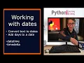 Working with dates in Python