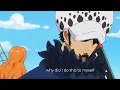 One piece funny momments,Trafalgar Law with the straw hat pirates