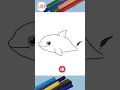 How to Draw a Cute Orca Easy Killer Whale Drawing for Kids and Beginners