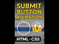 Mini Project Form Submit Button Design Creative Submit Button Using Only CSS