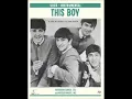 The Beatles - This boy ( Alternative Version - Rare Take )