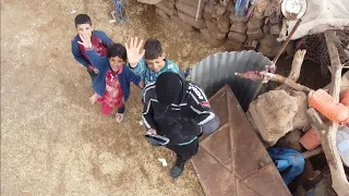 🚨اطفال مشردون😰في اعماق صحراء🏜كيقاومو الفقر كيقطعو لقلب💔