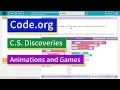 Complex Sprite Movement Lesson 17 5 Code org Tutorial with Answers