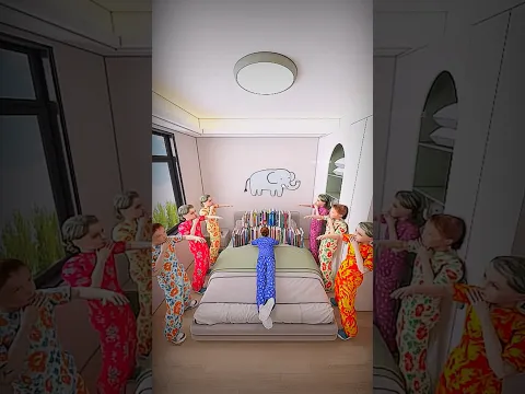 Mom Builds the Perfect Luxury Bedroom for Saniya to Sleep, Study and Play || Factz Findz || #shorts