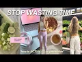 how to ACTUALLY be productive productivity tips to increase efficiency work smarter