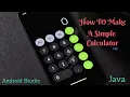 Simple Calculator App Part-1 XML Coding