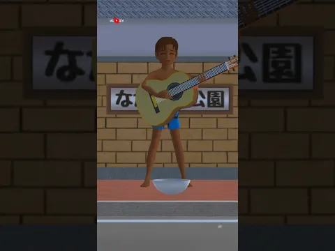 Mio shares food with Yuta. heavy rain🥺 #sakuraschoolsimulator #shorts #sakura #shortvideo