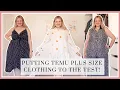 TEMU HUGE PLUS SIZE FASHION HAUL SIZE 22 IS IT WORTH IT
