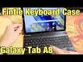 Lagu Galaxy Tab A8:: Finite Bluetooth Keyboard Case Review
