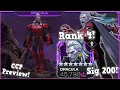 Download Lagu RANK 4 SIG 200 DRACULA! CCP Preview Gameplay \u0026 Showcase! | Marvel Contest of Champions