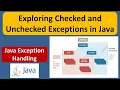 Exploring Checked and Unchecked Exceptions in Java