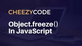 Immutable Object In JavaScript Using Object freeze