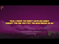 Nate Smith - Fix What You Didn't Break (Lyrics)