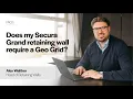 Does my Retaining Wall require Geogrid Reinforcement Tobermore Secura Explained