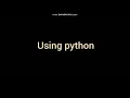 Understanding the preposition logic and concepts using python