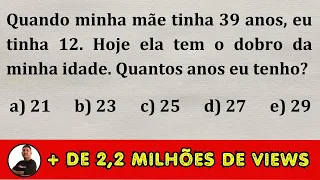 PROBLEMA DE MATEMÁTICA PARA CONCURSOS | Prof Robson Liers | Mathematicamente