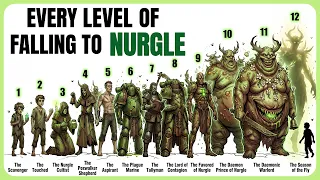 Your Life as Every Level of Falling to Nurgle Warhammer 40K