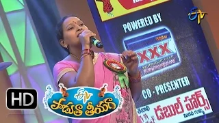 nirajala galada naa yanathii song swathi performance in etv padutha theeyaga final 15th feb 2016