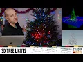 I wired my tree with 500 LED lights and calculated their 3D coordinates
