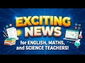 Exciting News English Maths Science Teachers Worksheet Builder Create Worksheets in Minutes