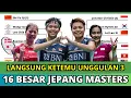 DRAWING 16 BESAR JAPAN MASTERS 2025 #japanmasters2025