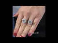 Round Halo Rings Single Edge VS Double Edge Halos