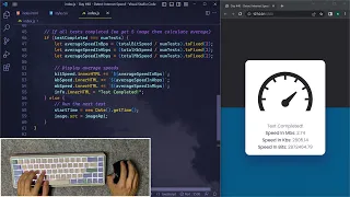 ASMR Programming - Internet Speed Test in JavaScript