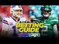 Bills at Jets Betting FREE expert picks props NFL Week 9 CBS Sports