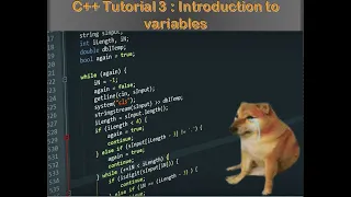 C Course for Beginners part 3 Introduction to variables Int float char string boolean