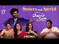 Download Lagu Team #TelusuKada Dasara Special Interaction Promo | Siddu | Srinidhi | Raashi | Harsha |Neeraja |PMF