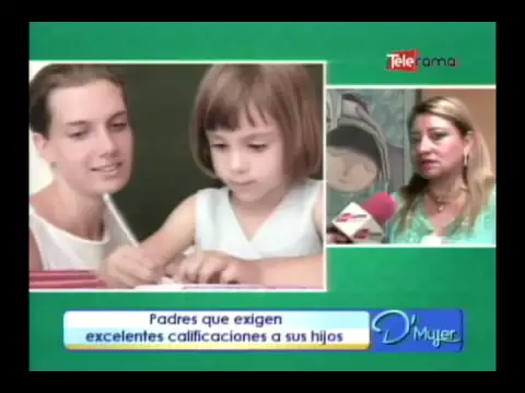 Padres que exigen excelentes calificaciones a sus hijos