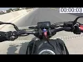 0-100 kmph - Honda CB150R Exmotion