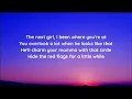 Carly Pearce - Next Girl (lyrics)